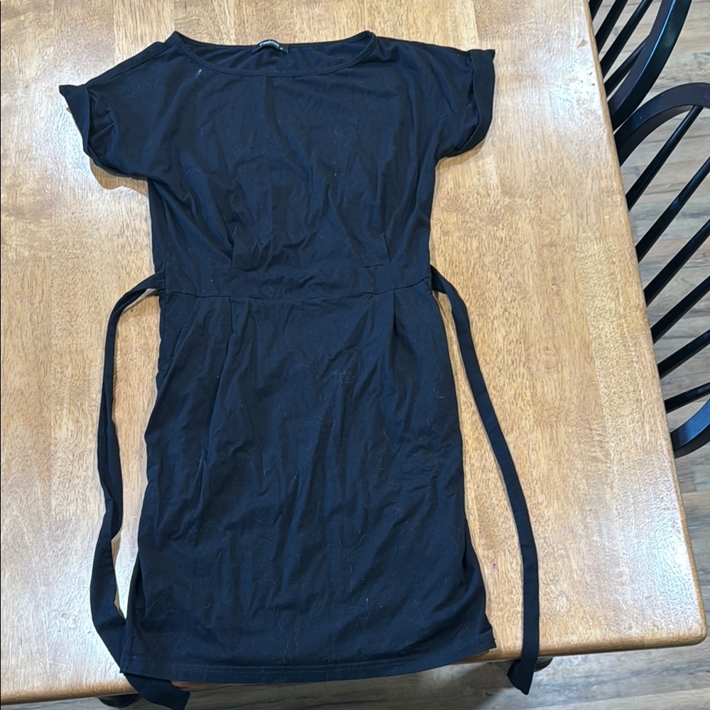 Fashion Union Blue Sheath Mini Dress Flutter Sleeves